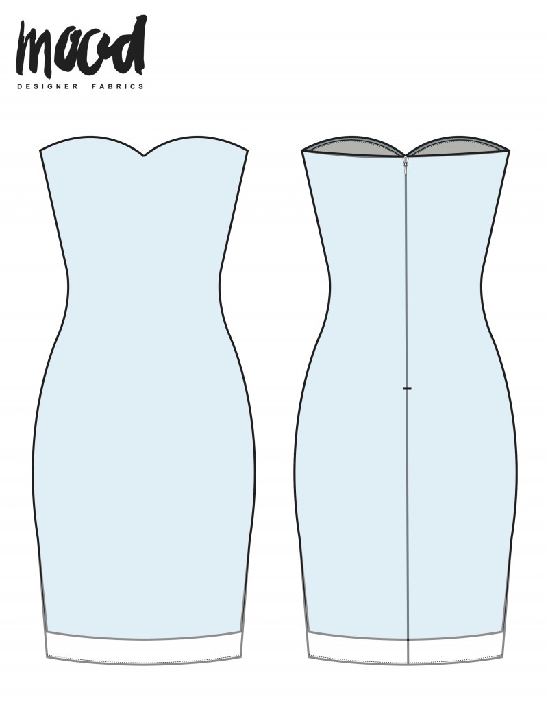 MDF093 – The Poinsettia Dress