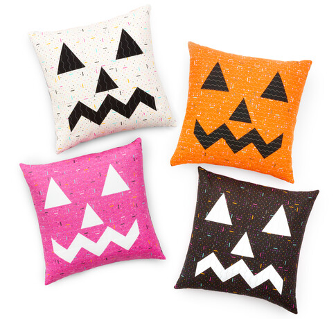 Double Sided Jack-O-Lantern Pillows Pattern