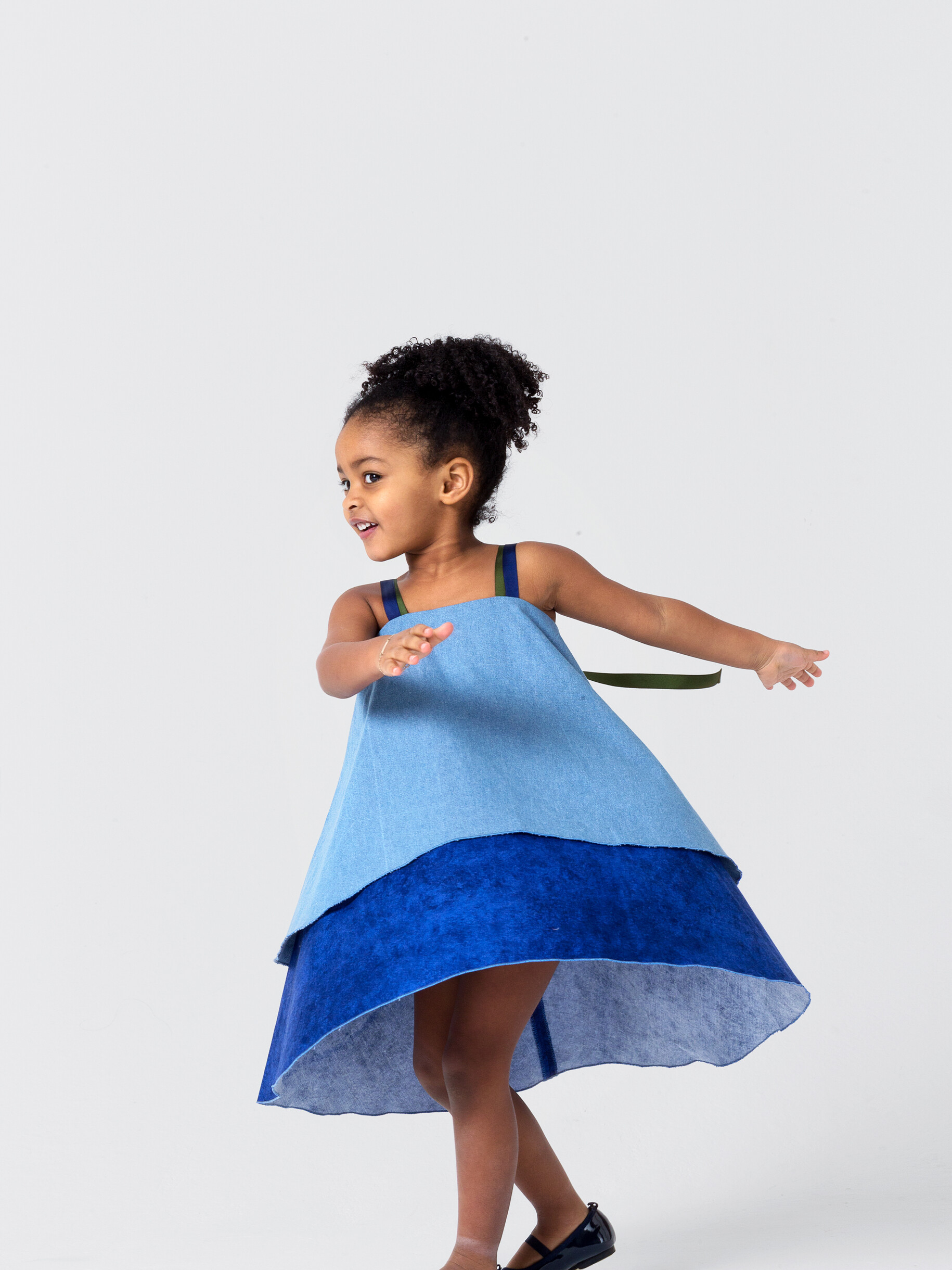 Kinder-Volant-Kleid – Kinderkleding
