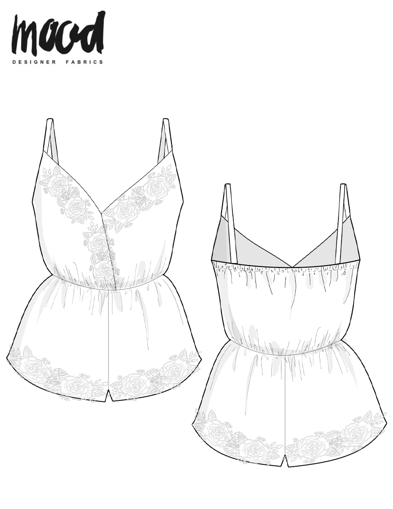 MDF307 – De Roselle Romper