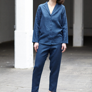 Linnen pyjama Devin Devin – Nacht- & Loungewear
