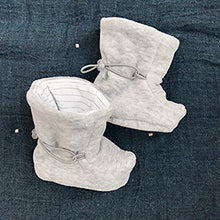 Baby velours slofjes
