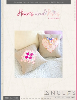 Heart and Posies Pillow