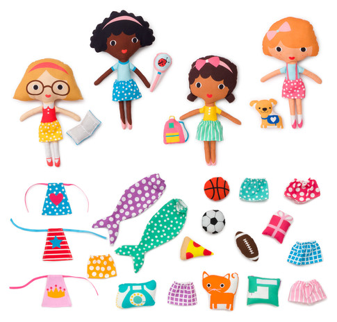 Girlfriends Pattern – Knuffels/Speelgoed