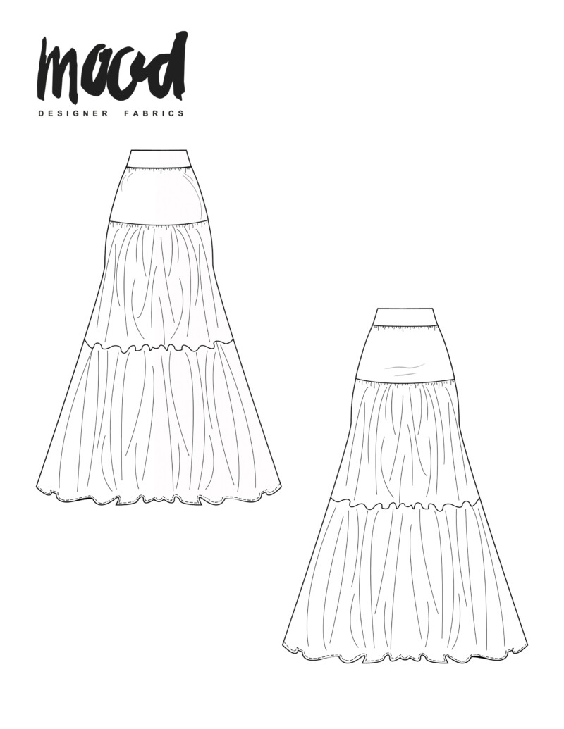 MDF155 – The Daylily Skirt