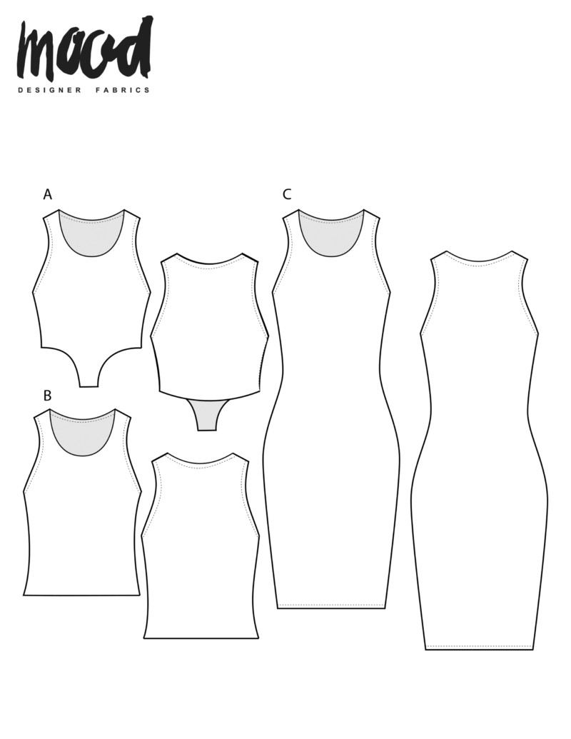 MDF257 – The Sylvan Tank Dress