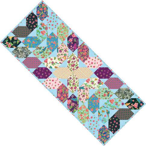 Mini Petals Runner Pattern