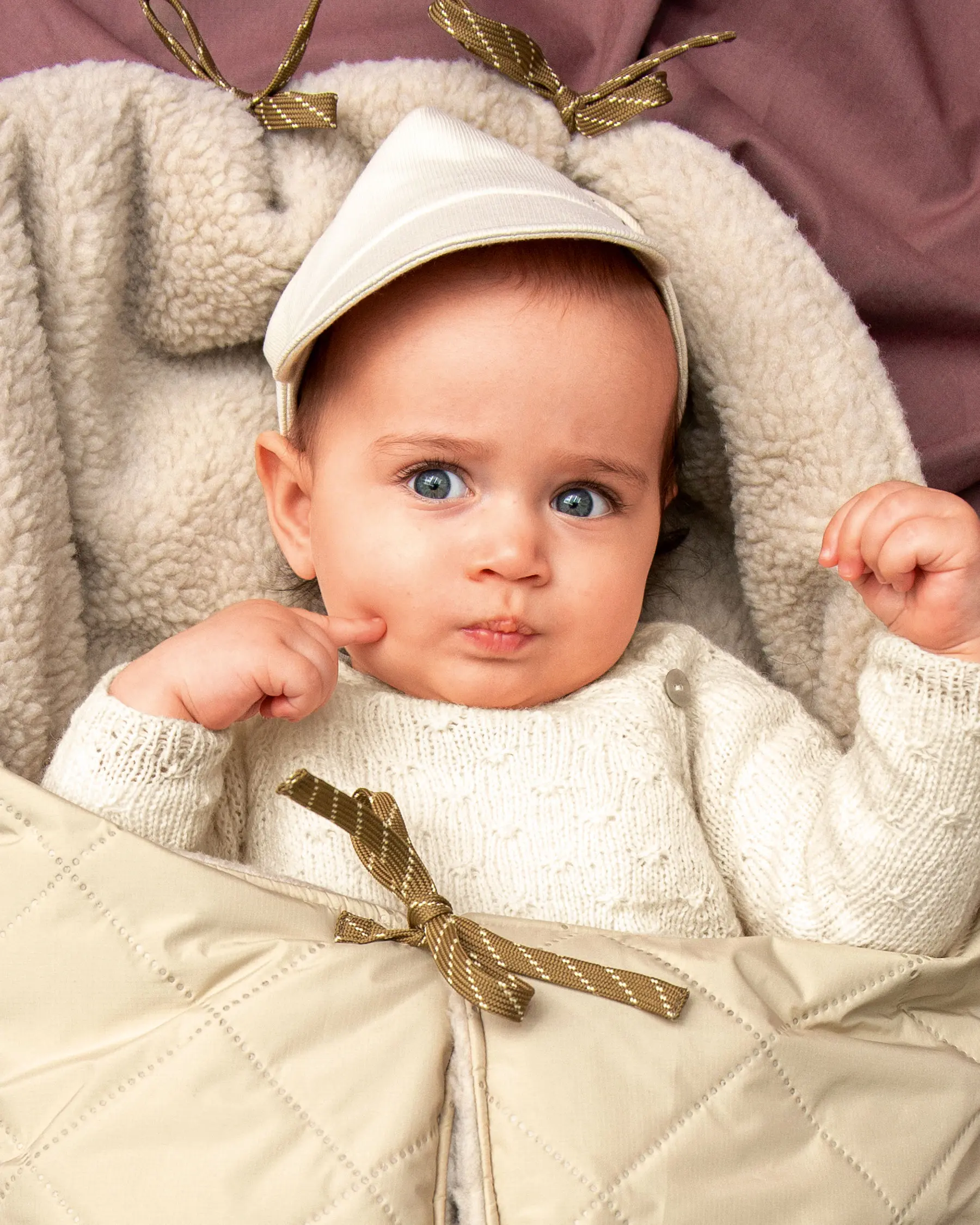 DIY-project babymutsje met schild