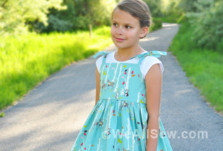 Vintage jurk van Simple Simon & Company voor WeAllSew – Jurken & Rokken