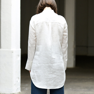 Riley-shirt met oversized manchetten