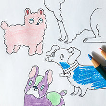 Dogs kleurplaatjes