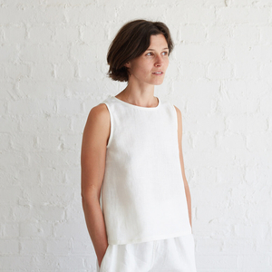 Phoebe Linnen Tank – Tops & Blouses