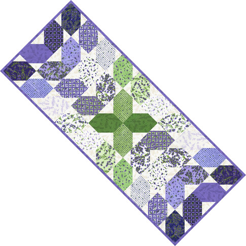 Mini Petals Runner Pattern