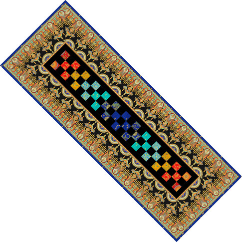 Ancient Beauty Runner Pattern