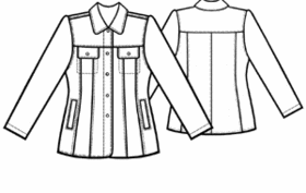 #5158 Jeansjack