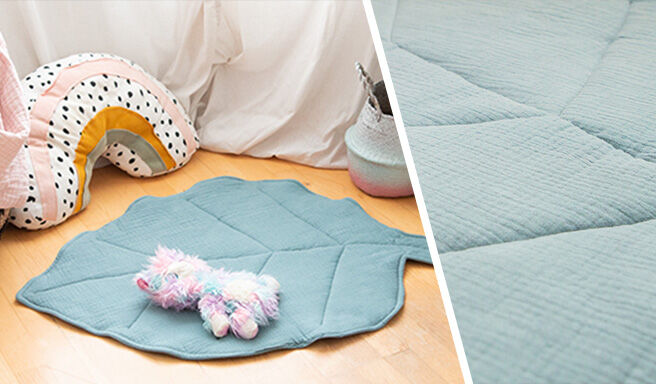 Babykleed bladvorm naaien