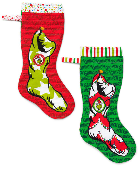 Grinch Christmas Stockings Pattern