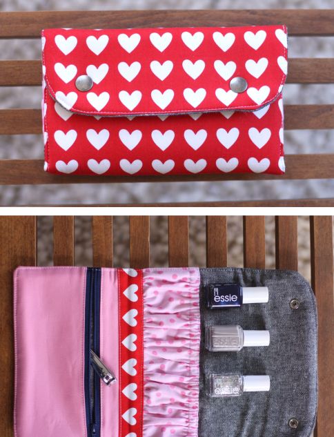 Snappy Mani Pouch Pattern