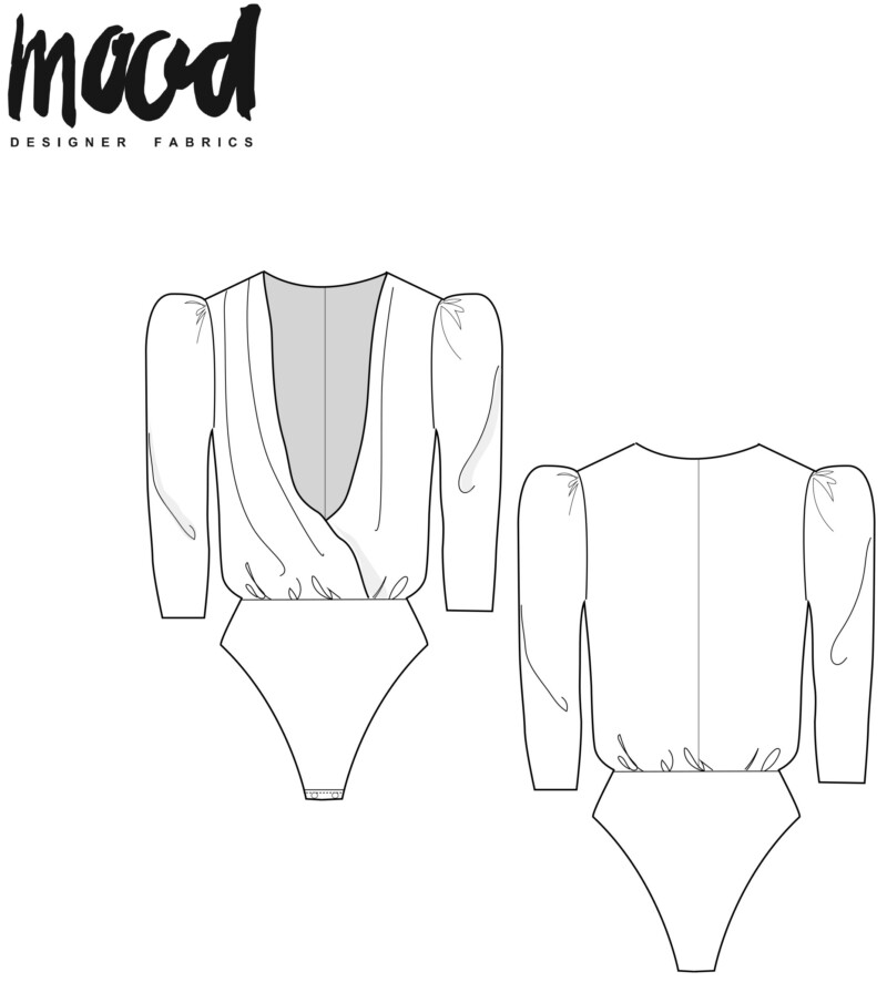 MDF186 – De Foxglove bodysuit
