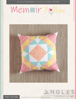 Memoir Pillow Instructions