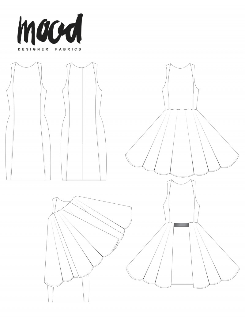 MDF123 – The Nerine Dress