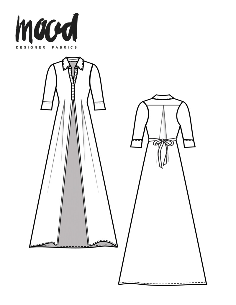 MDF163 – The Lantana Shirtdress