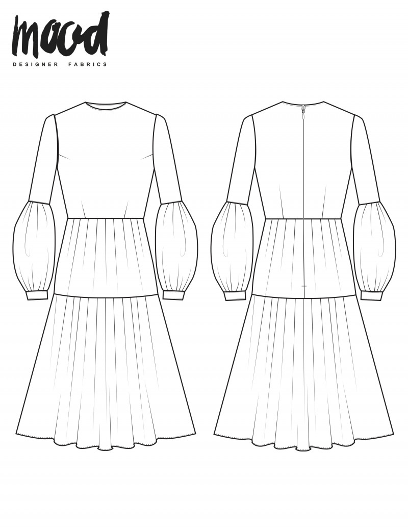 MDF078 – The Zenobia Dress