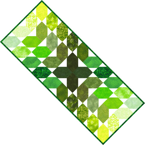 Mini Petals Runner Pattern