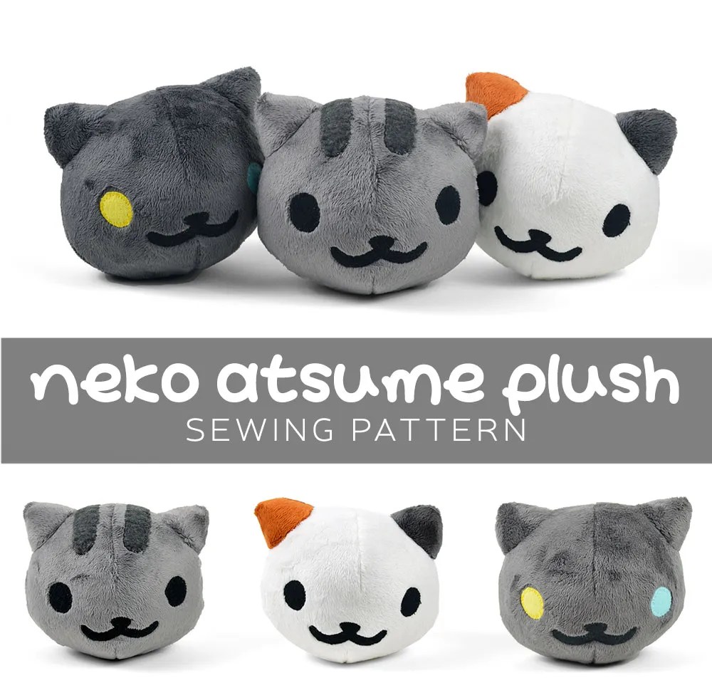 Gratis patroon vrijdag! Neko Atsume Pluche