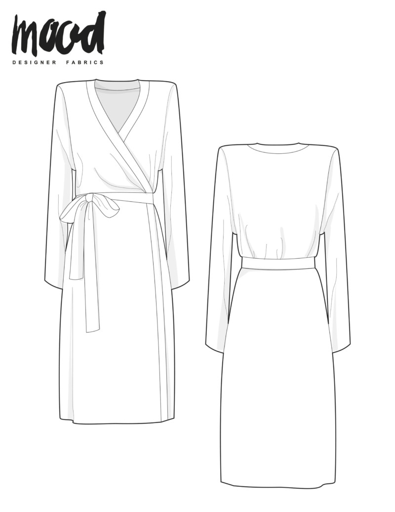 MDF281 – The Anara Wrap Dress