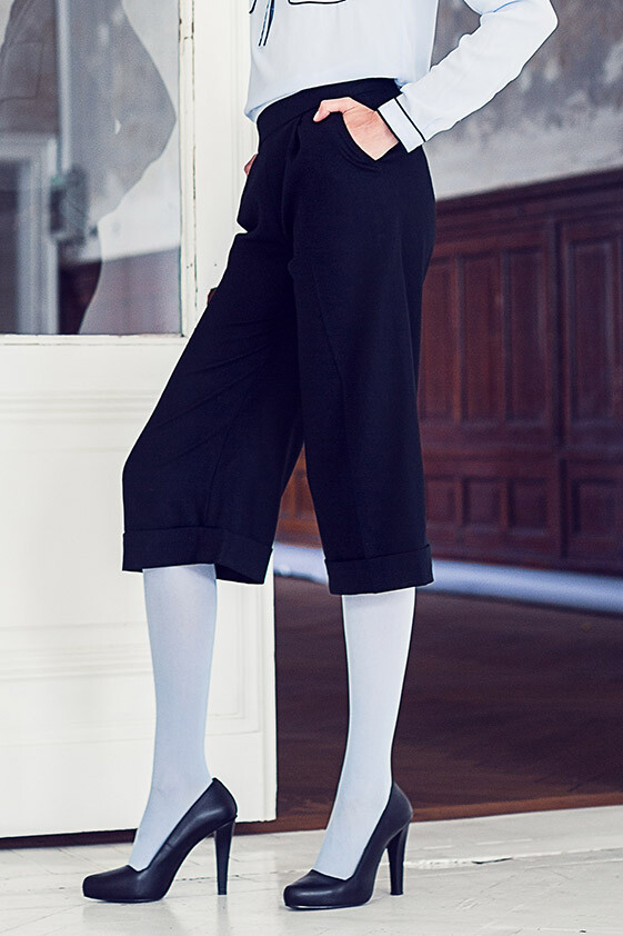 Schmale Wollhose – Broeken & Shorts