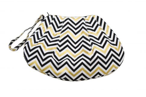 Chevron Shell Clutch Pattern