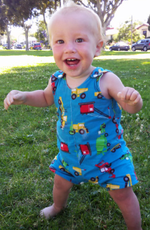 Ruff N' Tuff Romper Pattern
