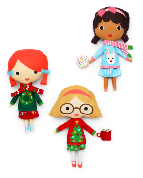 Girl Friends Holiday Clothes Pattern – Knuffels/Speelgoed