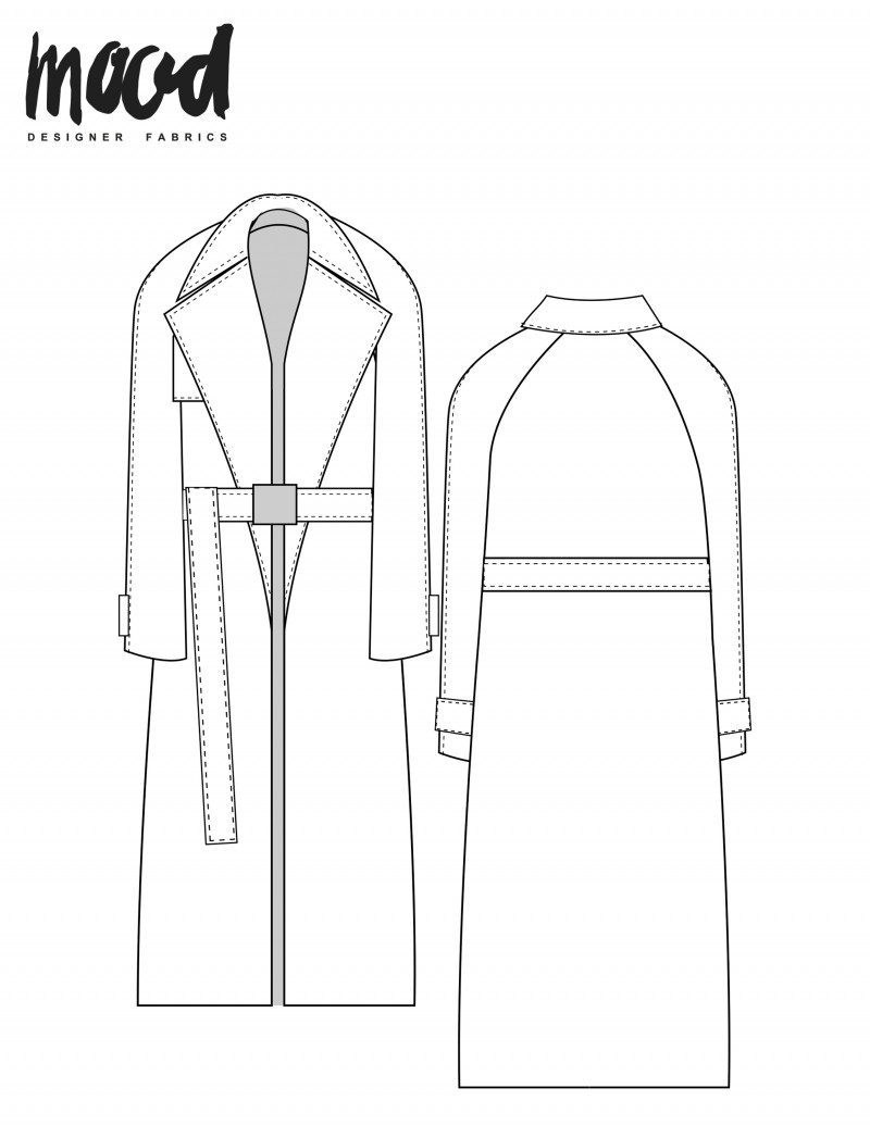 MDF238 – De Lita Unisex Trench