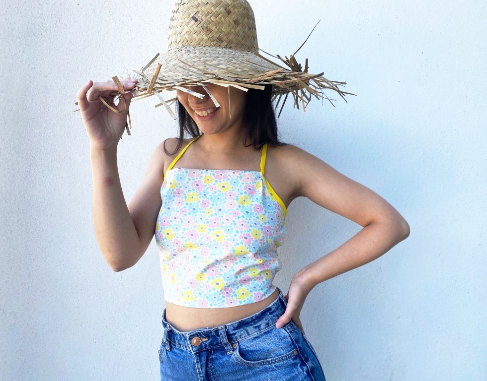 Kleine zomertanktop