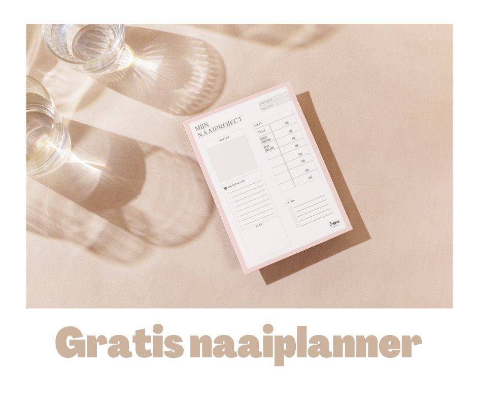 Naaiplanner- Gratis printable om te downloaden. – Overig