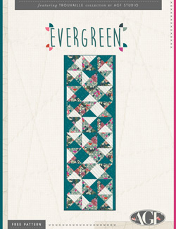 Free Evergreen Table Runner