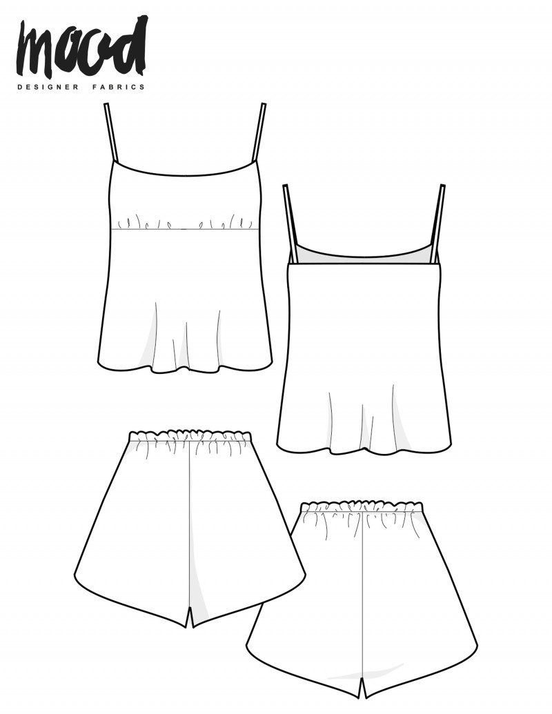 MDF232 – De Linden nachtkleding set – Nacht- & Loungewear
