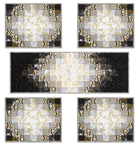 Emanating Light Runner and Placemats Pattern