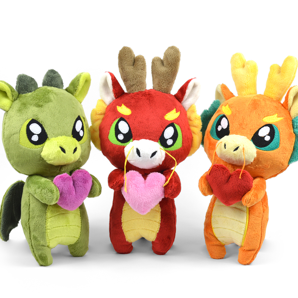 Gratis patroon vrijdag! Love Dragon Plush