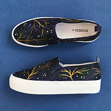 DIY geverfde sneakers