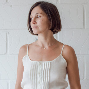 Ash Pintuck hemdje – Tops & Blouses