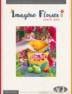 Imagine Flower Lunch Bag