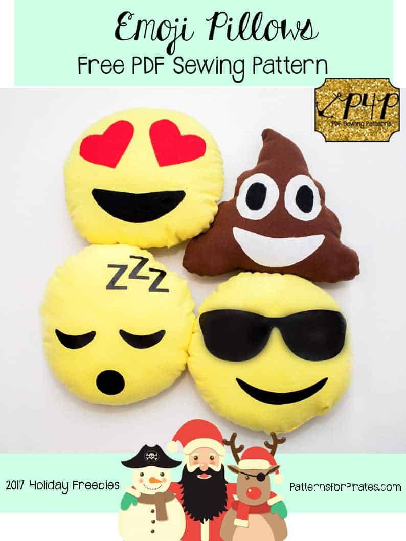 Emoji-kussenpatroon – Home Decor