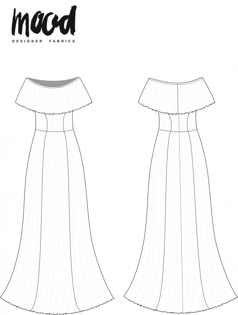 MDF132 – The Sagittaria Dress