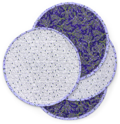 Round Reversible Placemats Pattern