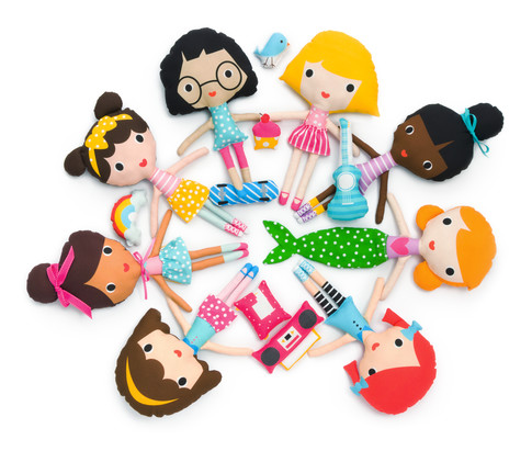 Girlfriends Pattern – Knuffels/Speelgoed