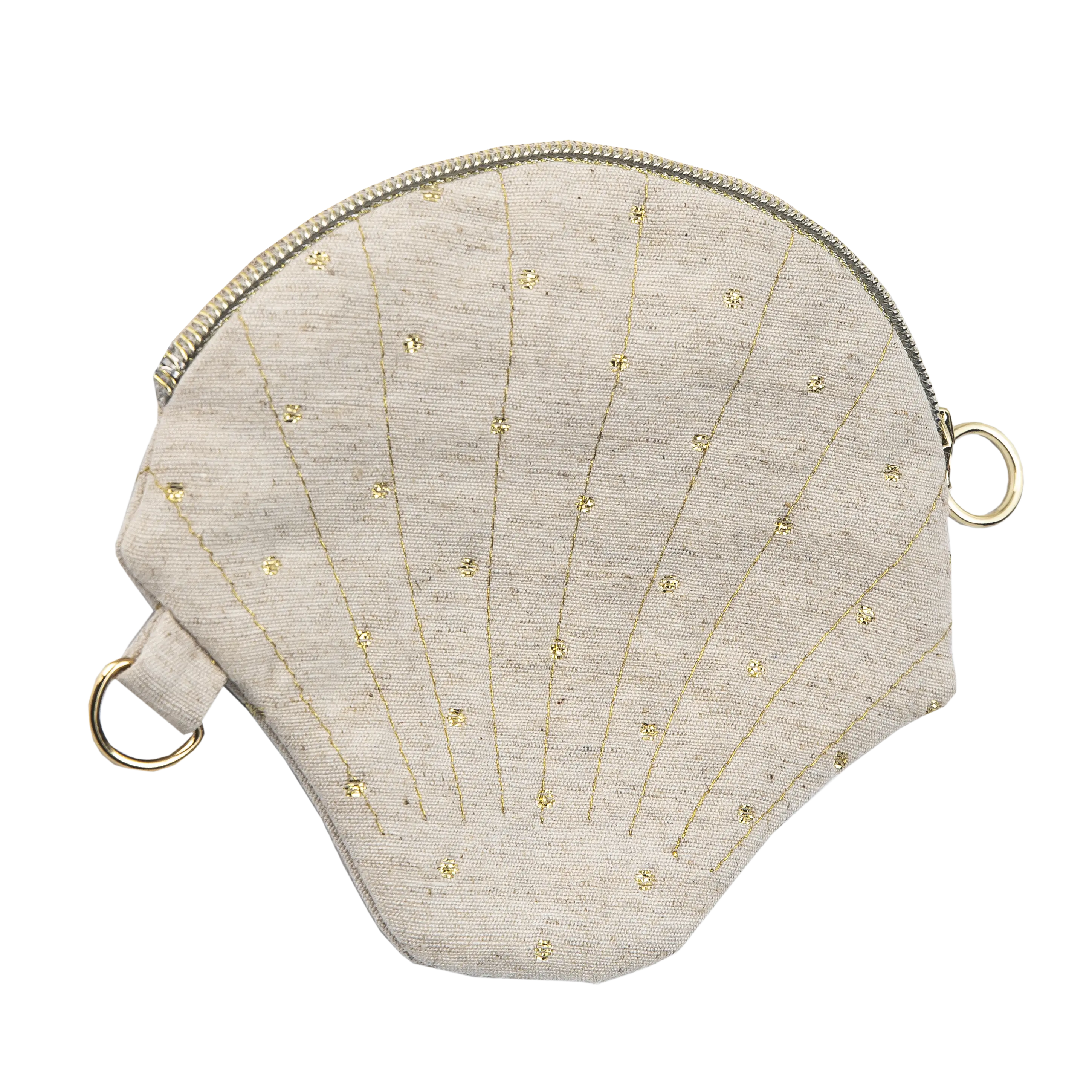 DIY-project Gratis naaipatroon: portemonnee / kleine tas met ritssluiting, schelp – Tassen