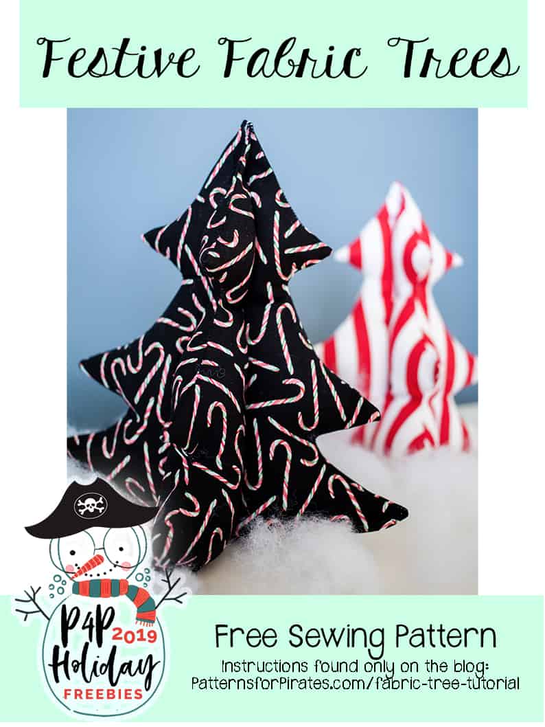 Feestelijke stoffen bomen – Accessoires